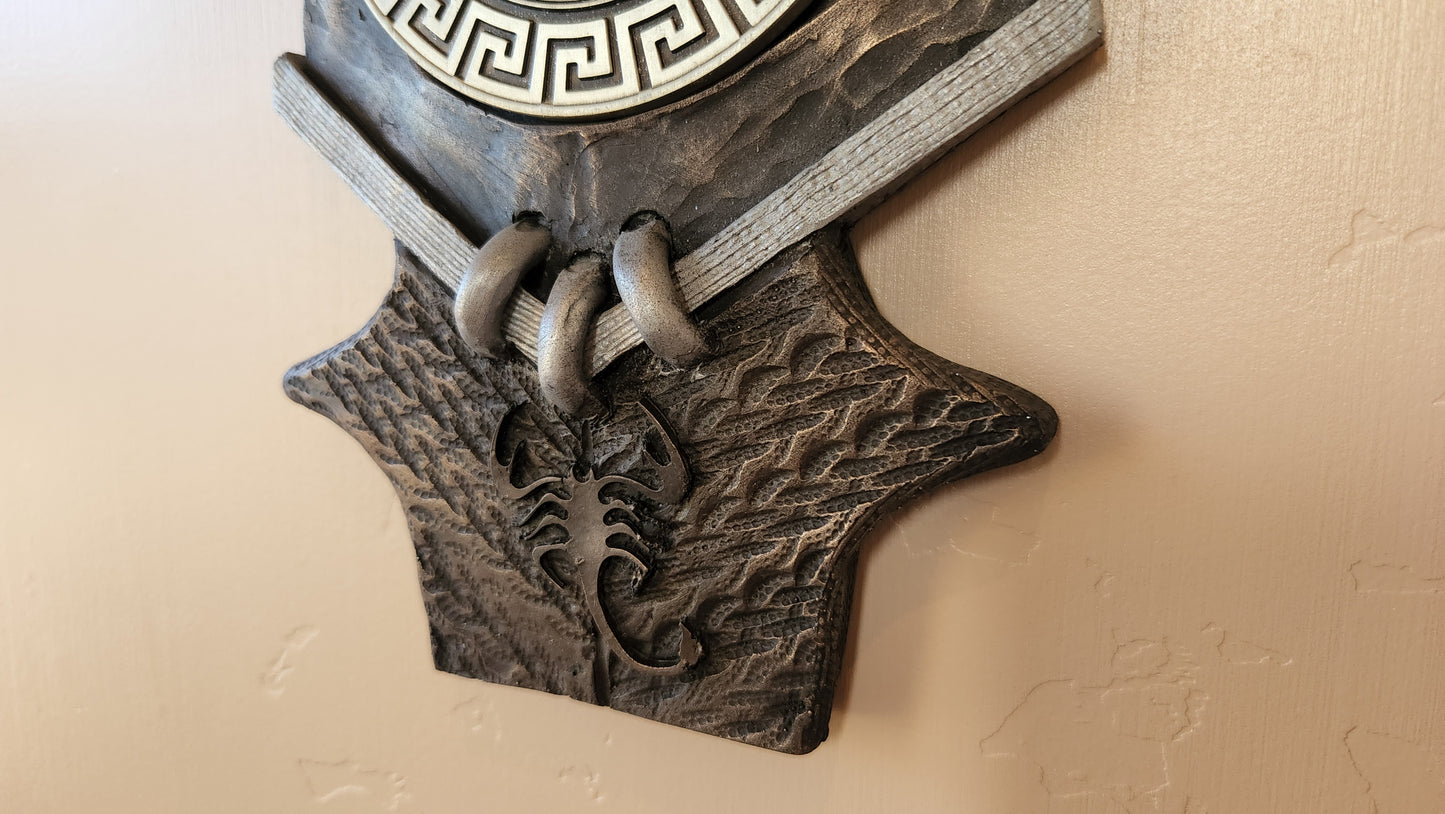 Spartan Race Trifecta Spear medal holder for Desk version Finisher medal OCR medal display DEKA FIT Spartan Trail Hurricane Heat